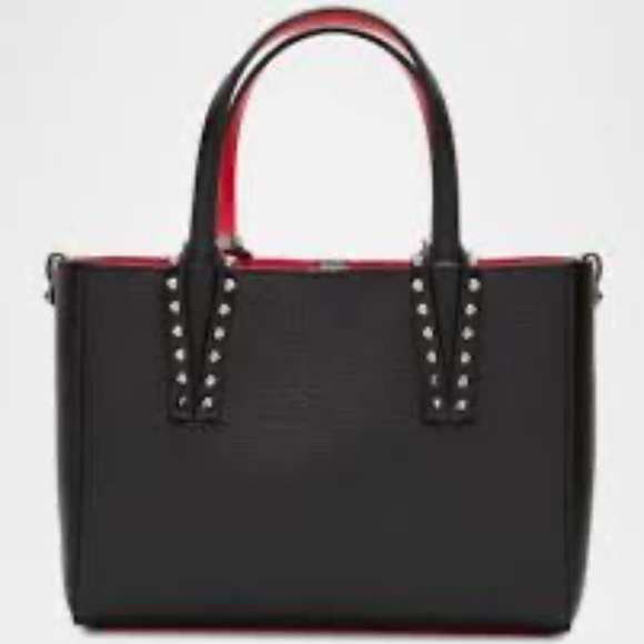 Christian Louboutin Soft Leather Large Black Tote - Cabata - Picture 3 of 3